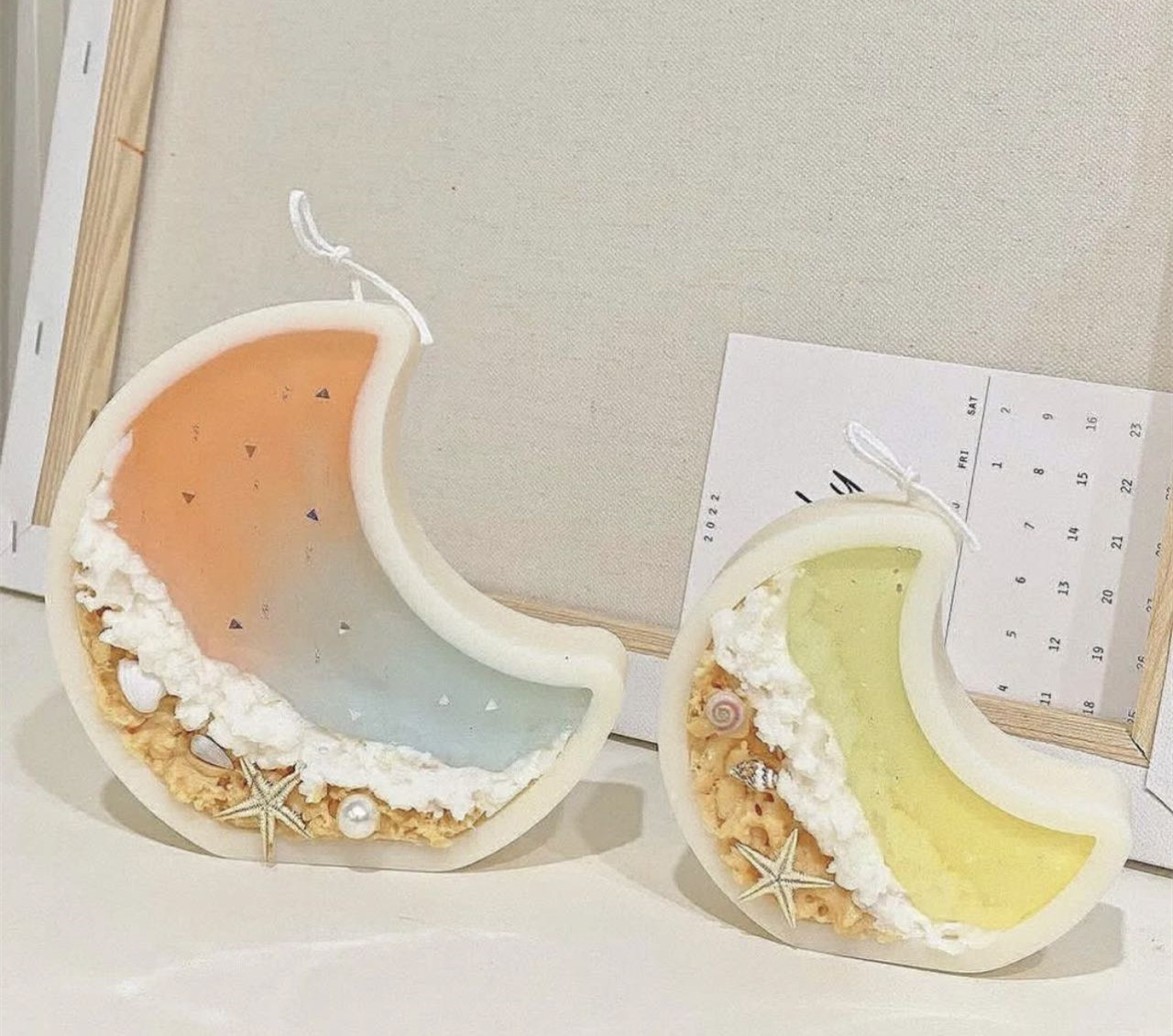 Fish Tank Moon Shape Candle Mo - огляд і ціна Fish Aquarium Home