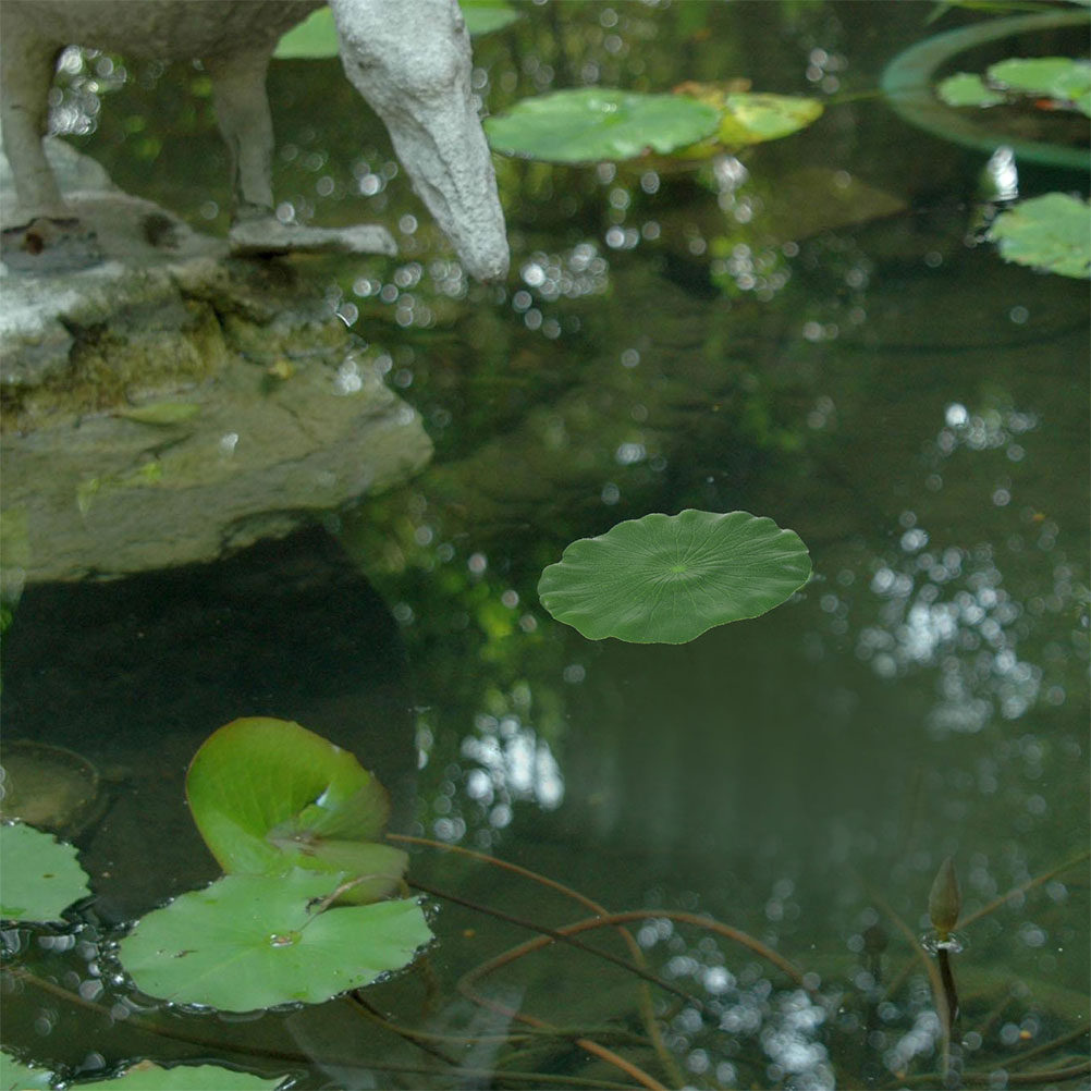 Artificial Lily Pads 15Pcs Rea - огляд і ціна Aquarium Decor