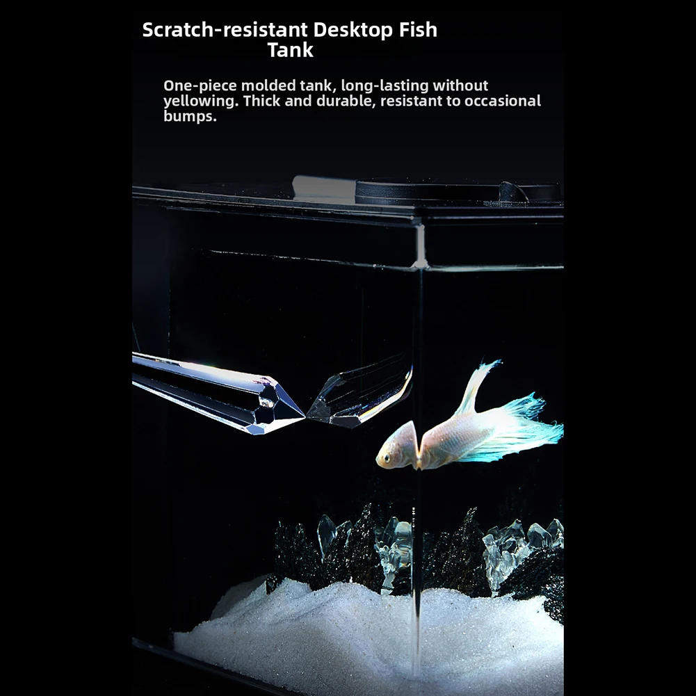 Self-circulation Fish Tank wit - огляд і ціна Fish Aquarium Home
