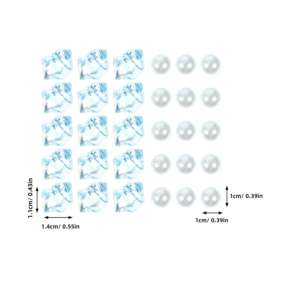 1Set Blue Crushed Plastic Bead - огляд і ціна Aquarium Fish Tank