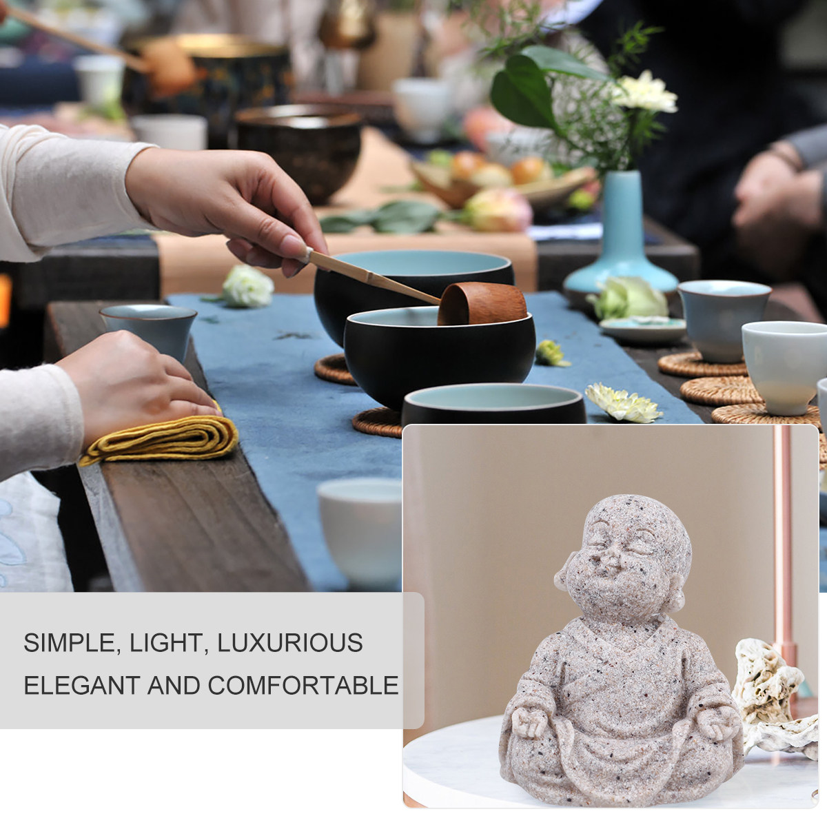 Maitreya Buddha Statue Sandsto - огляд і ціна Aquarium Fish Tank