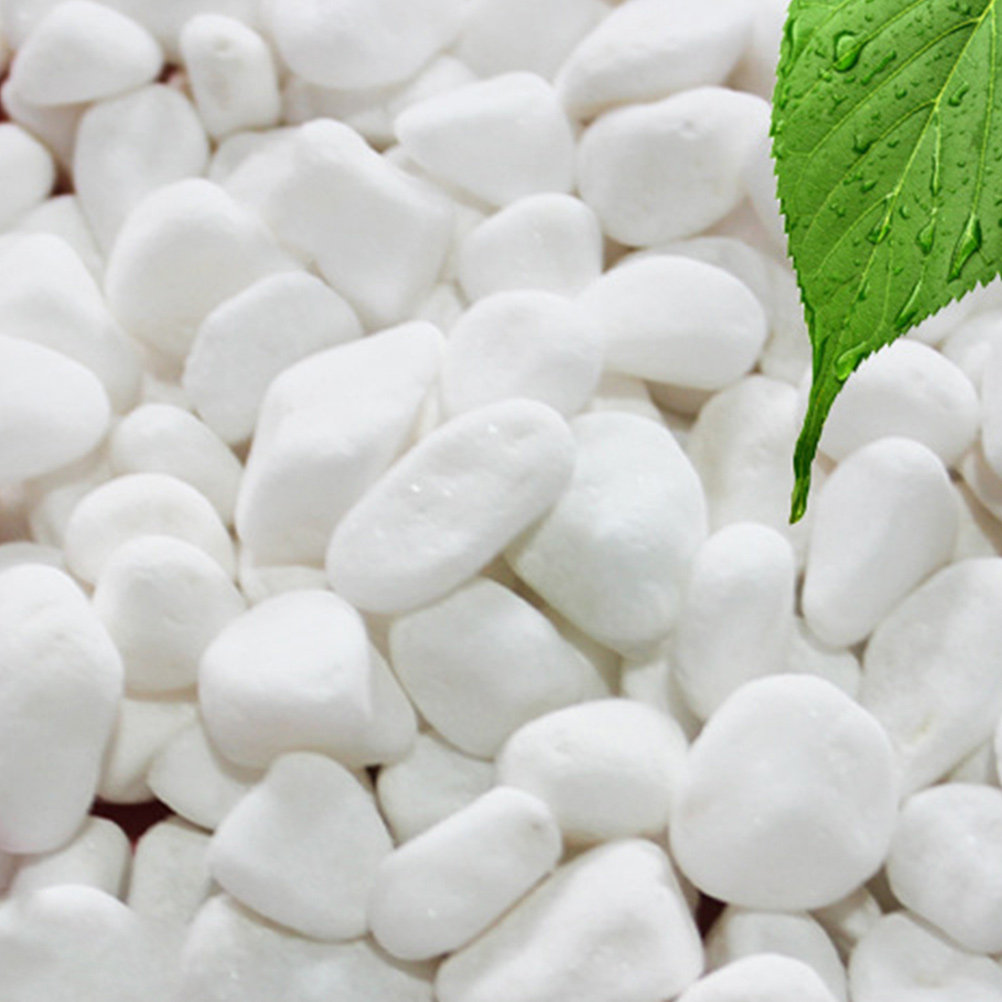 1Set White Decorative Stone El - огляд і ціна Fish Tank Gravel