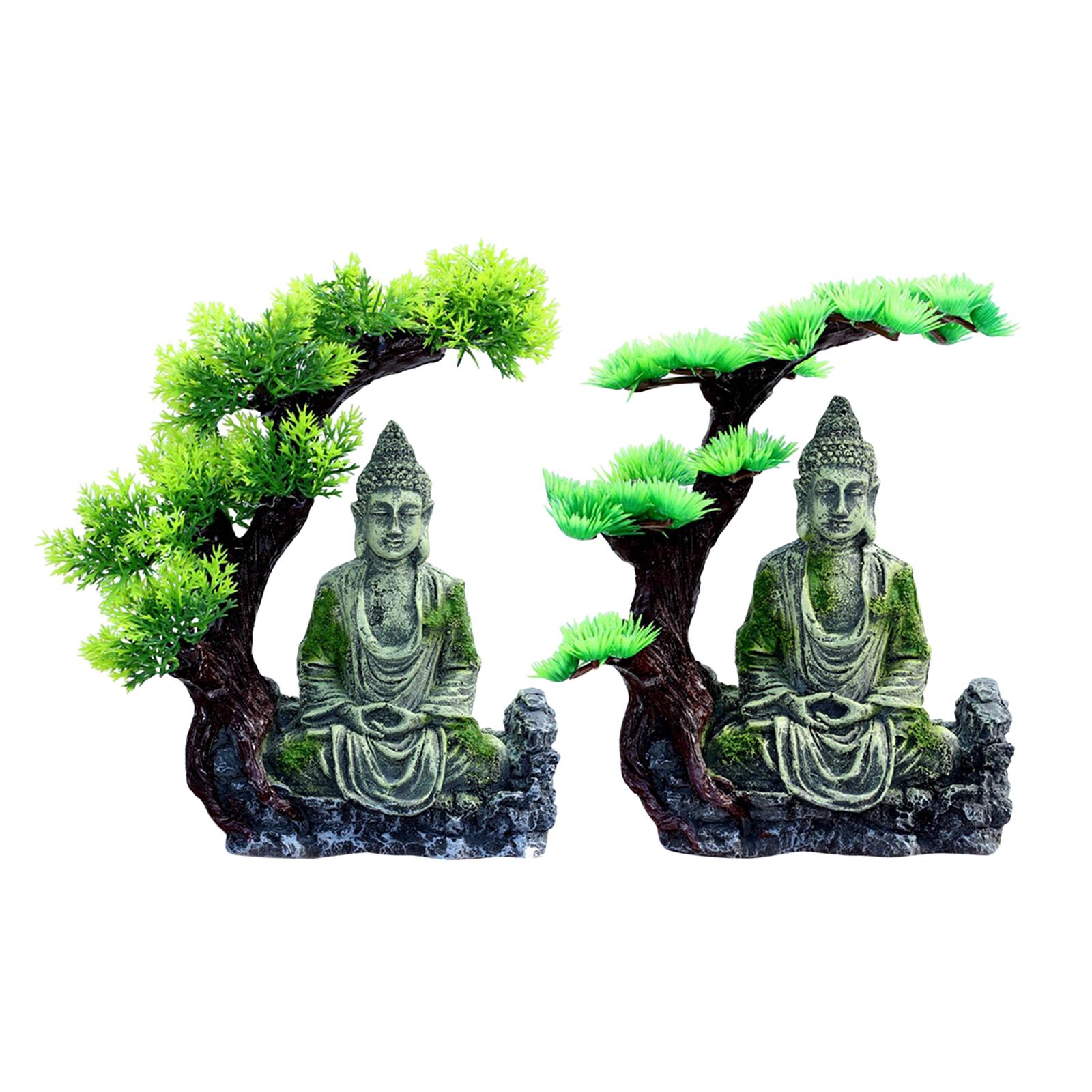Buddha Statue Aquarium Decorat - огляд і ціна Aquarium Fish Tank
